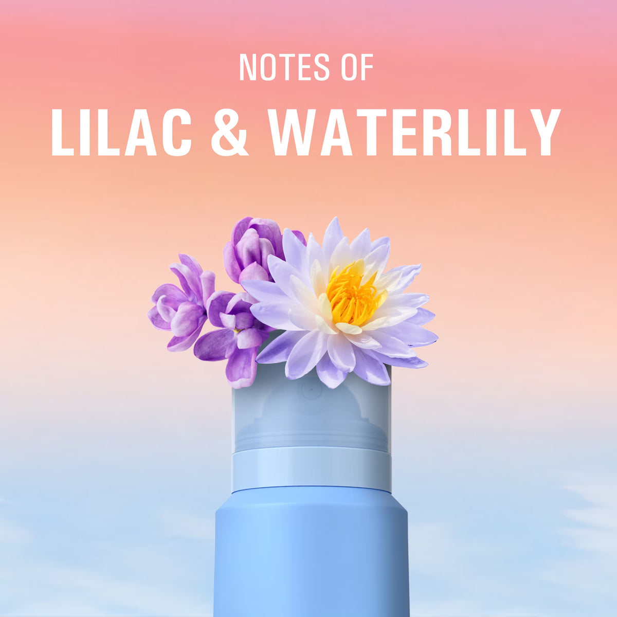 Secret Cooling Whole Body Deodorant Spray, Lilac + Waterlily, 3.5oz -