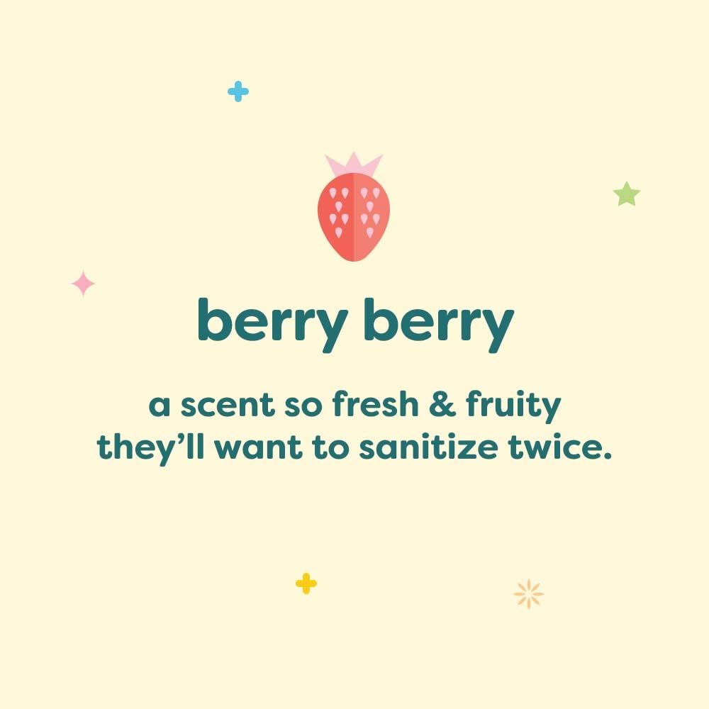 Kids by Babyganics Foaming Body Wash, Berry Berry, 14 oz -