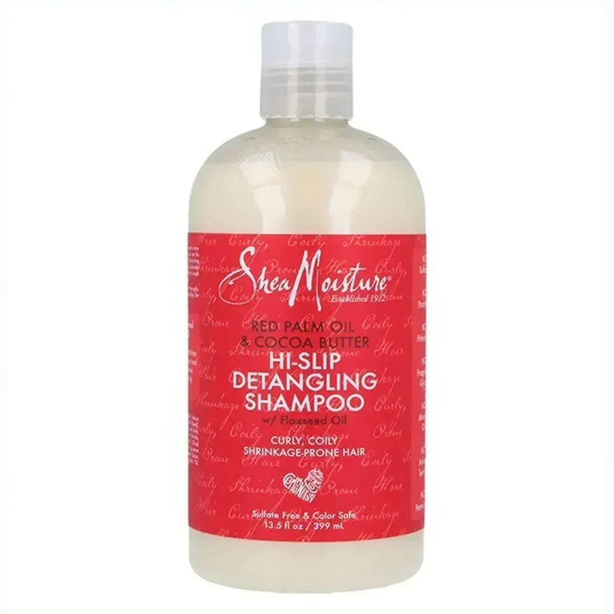 SheaMoisture Hi Slip Detangling Shampoo for Curly Hair, Red Palm Oil & Cocoa Butter, 13 oz