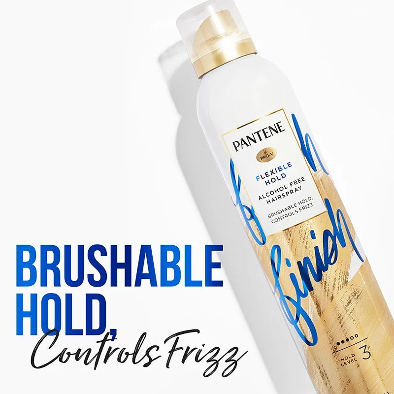 Pantene Flexible Hold Alcohol Free Hairspray, Level 3, 7 oz