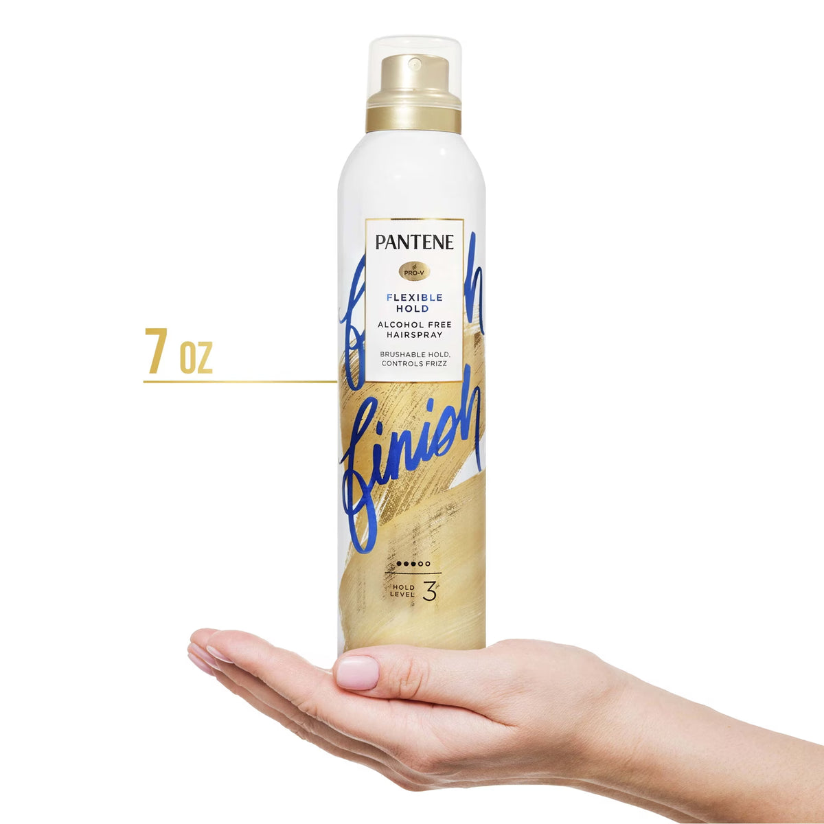 Pantene Flexible Hold Alcohol Free Hairspray, Level 3, 7 oz