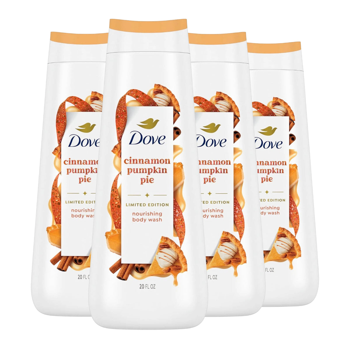 Dove Body Wash, Cinnamon Pumpkin Pie, 20 fl oz