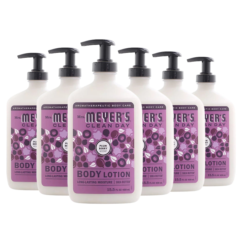 Mrs. Meyer's Clean Day Body Lotion, Plum Berry Scent, 15.5 oz -