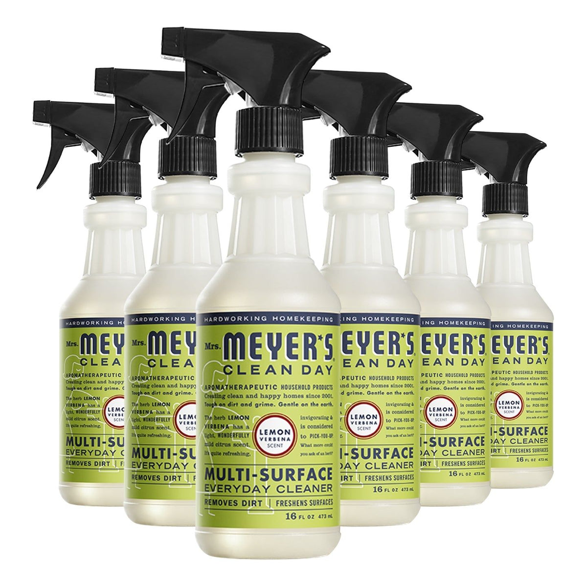 Mrs. Meyer's Multi-Surface Everyday Cleaner Spray, Lemon Verbena, 16 Fl oz -