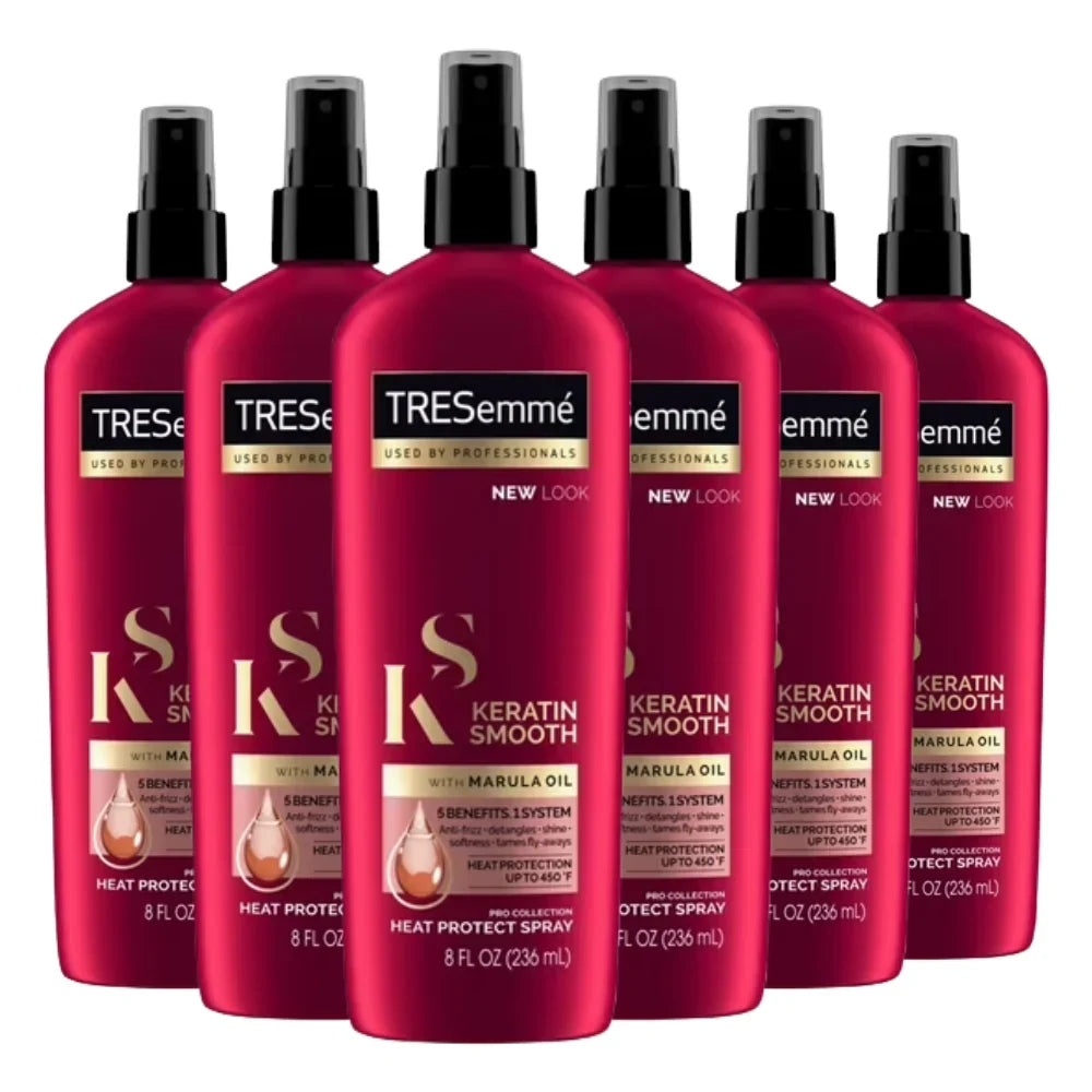 TRESemmé Keratin Smooth with Marula Oil Heat Protect Spray, 8oz -