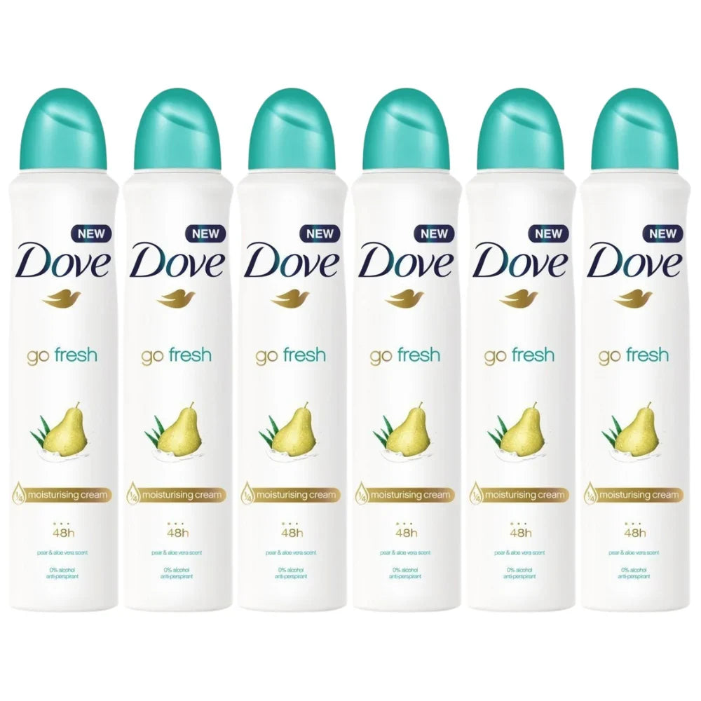 Dove Go Fresh Pear & Aloe Vera Scent Antiperspirant Spray, 8.4oz -