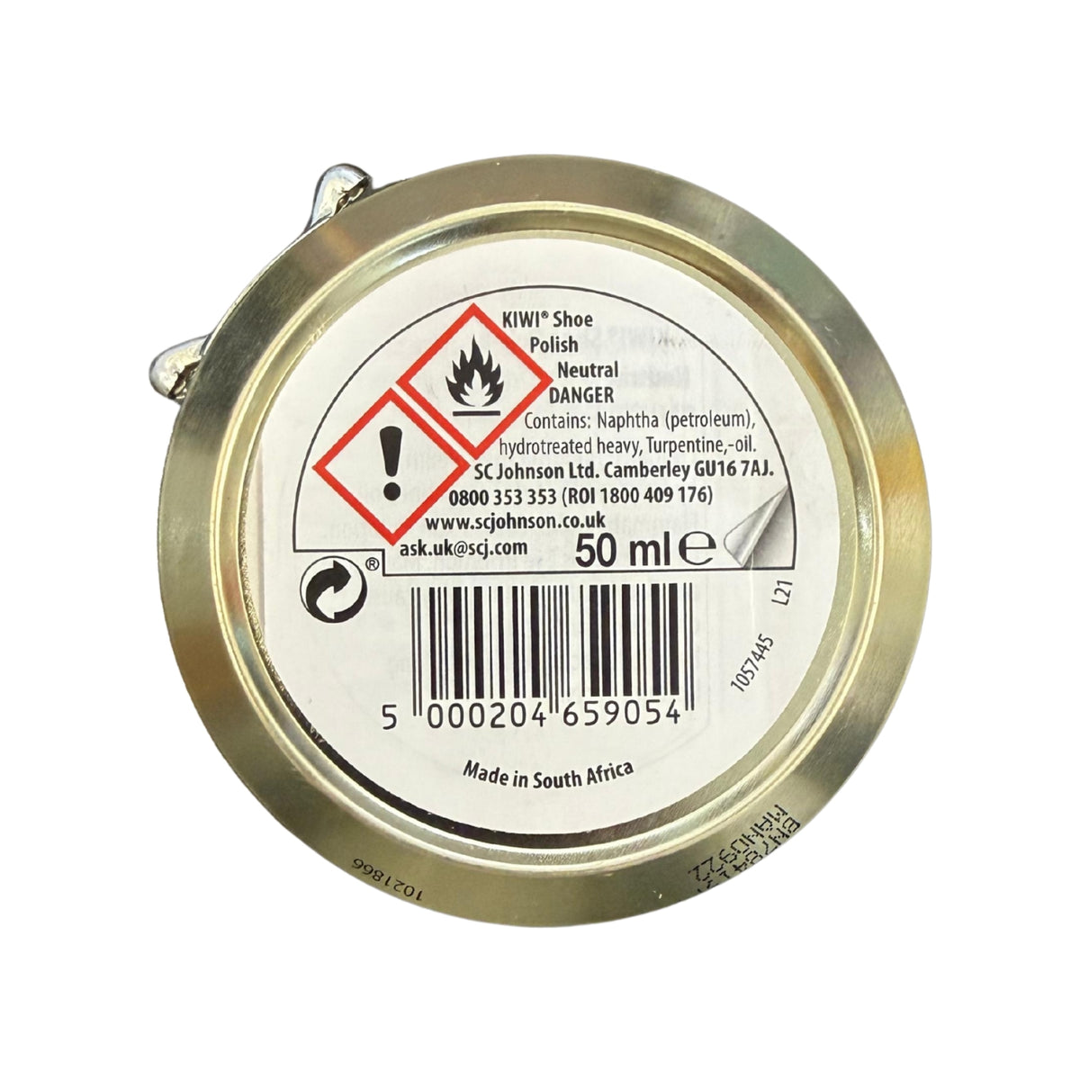 KIWI Shoe Polish Tin, Neutral, 1.7 oz (50ml), image 2