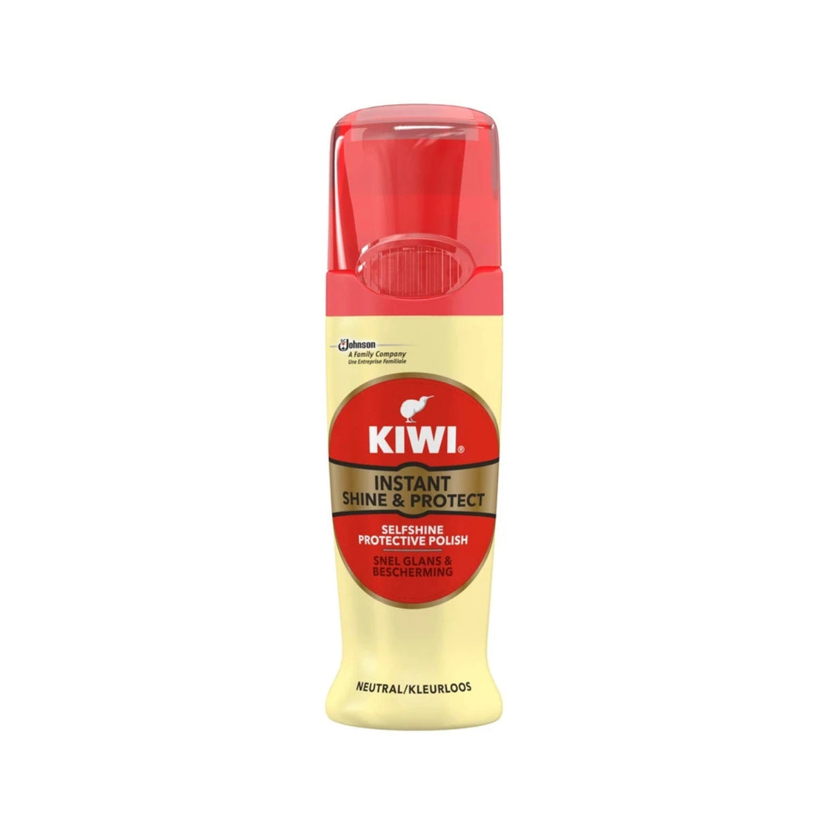 KIWI Instant Shine & Protect Shoe Polish, Neutral, 75ml