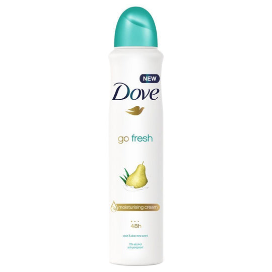 Dove Go Fresh Pear & Aloe Vera Scent Antiperspirant Spray, 8.4oz