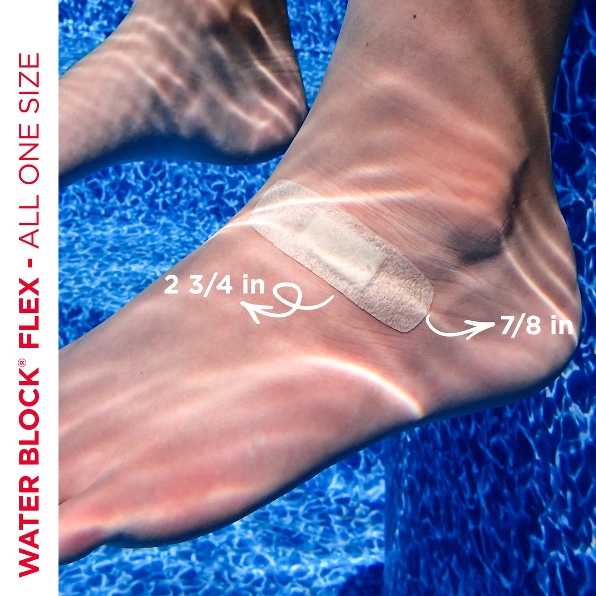 Band-Aid Water Block Flex Waterproof Adhesive Bandages, 20 Count, image 8