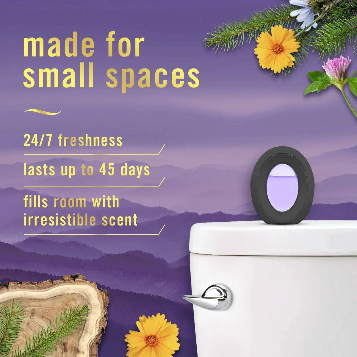 Febreze Small Spaces Air Freshener, Mountain Scent, image 3