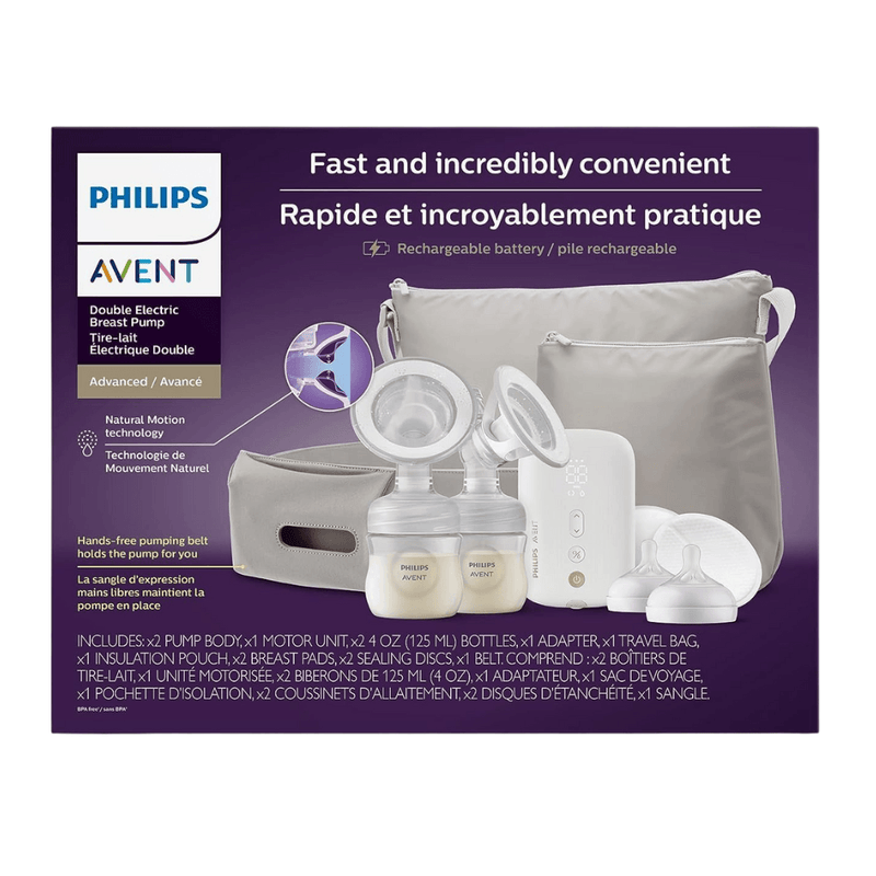 Philips AVENT Double Electric Breast Pump Advanced with Natural Motion Technology - First Choice Buying