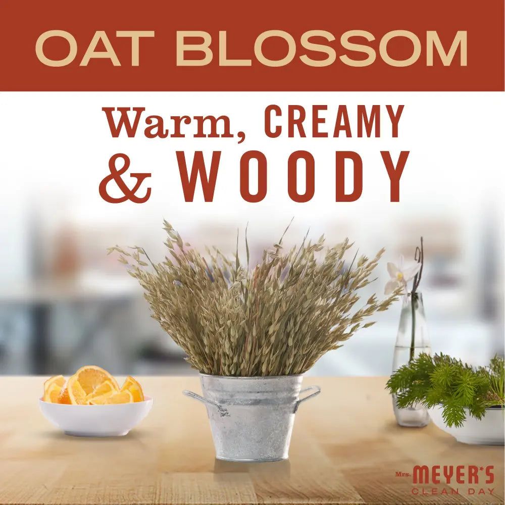 Mrs. Meyer's Clean Day Body Wash, Oat Blossom, 16 Oz -