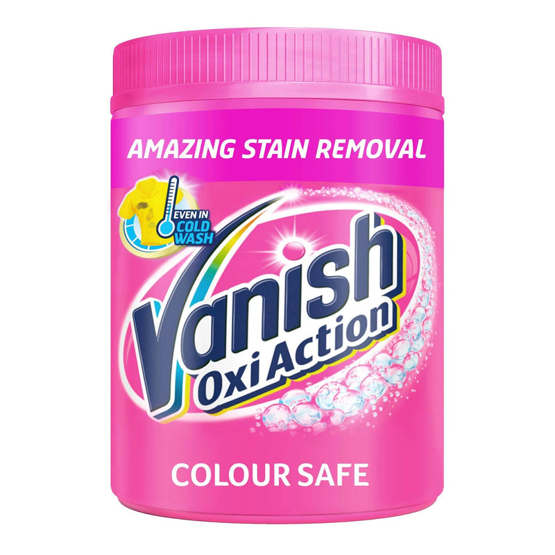 Vanish Oxi Action Colour Safe Chlorine Bleach Free Fabric Stain Remover, 1 kg - First Choice Buying
