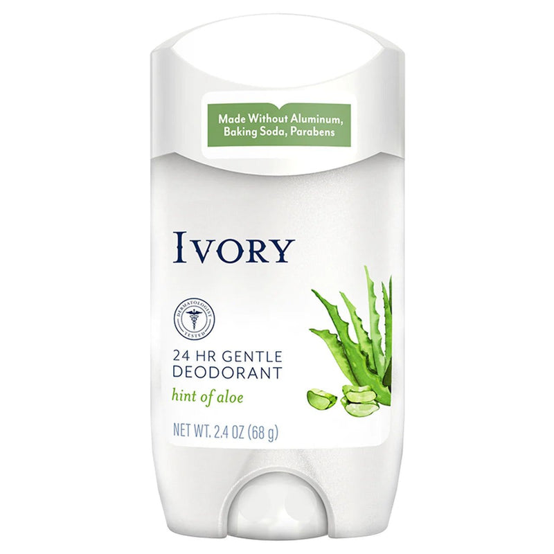 Ivory Gentle Aluminum-Free Deodorant, Hint of Aloe, 2.4 oz