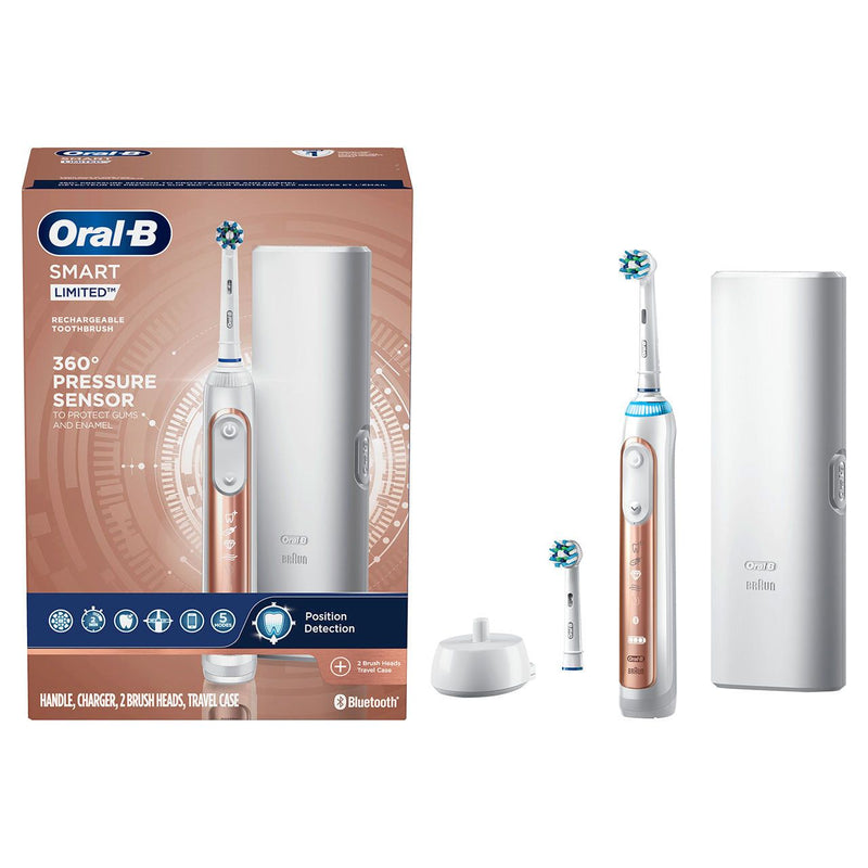 Oral-B Smart Limited Electric Toothbrush, Rose Gold