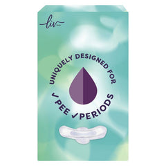 Liv by Kotex Period & Pee Pads, Ultra Thin, Overnight, 20 Count