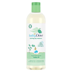 Baby Dove Caring By Nature Hypoallergenic Baby Oil, 8oz