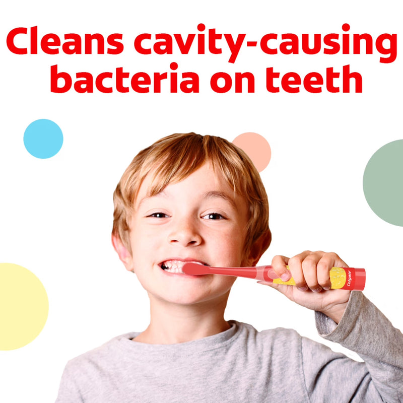 Colgate Kids Battery Powered Toothbrush, 5-Pack – Batman, Bluey, Bingo, Minecraft & Unicorn