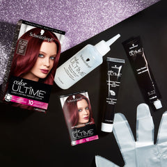 Schwarzkopf Color Ultime Long-Lasting Vibrant Hair Color, 5.22 Ruby Red