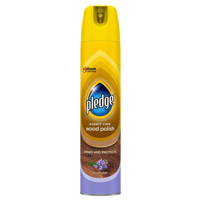 Pledge Expert Care Wood Polish Spray, Lavender, 8.45oz