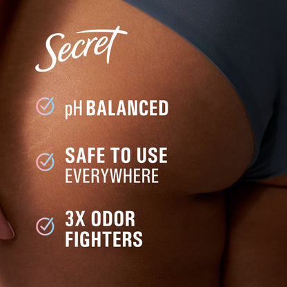 Secret Cooling Whole Body Deodorant Spray, Peach + Vanilla Blossom, 3.5oz -