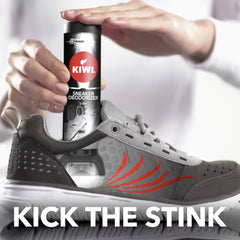 KIWI 3-Step Sneaker Care Kit, Cleaner, Protector & Deodorizer