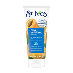 St. Ives Apricot BHA Deep Exfoliant Face Scrub, 6 Oz