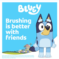 Colgate Bluey Brushstastic Gift Set with Manual & Battery Toothbrushes, Toothpaste & Cap
