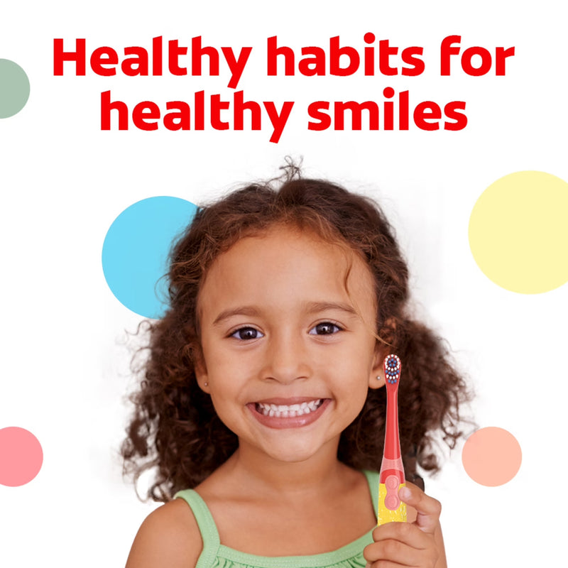 Colgate Kids Battery Powered Toothbrush, 5-Pack – Batman, Bluey, Bingo, Minecraft & Unicorn