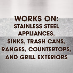 Pledge Expert Care Stainless Steel Cleaner, Lemon, 9.7oz