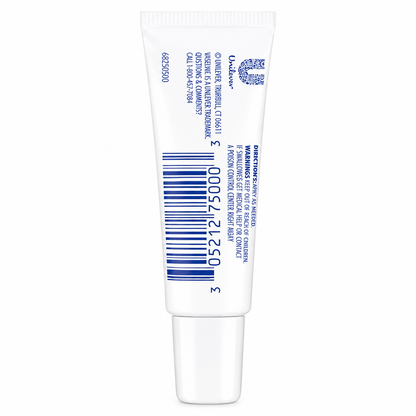Vaseline Lip Therapy Advanced Healing tube, side view with barcode