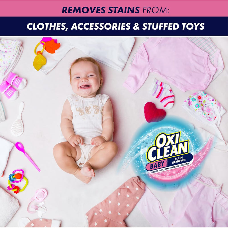OxiClean Instant Stain Remover Pens, Baby, 0.74oz, 2-Pack