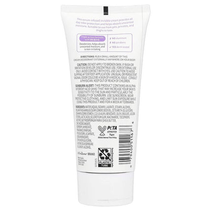 Dove Whole Body Deodorant Invisible Cream, Coconut & Vanilla, 2.5oz -