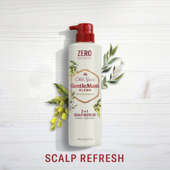 Old Spice Gentleman’s Blend 2-in-1 Scalp Refresh Shampoo + Conditioner, Tea Tree & Neem Oil, 14.8oz