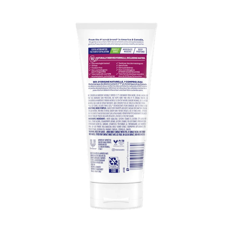 St. Ives Micro-Exfoliant Rosewater & Aloe Vera Face Scrub for Sensitive Skin, 6 Oz