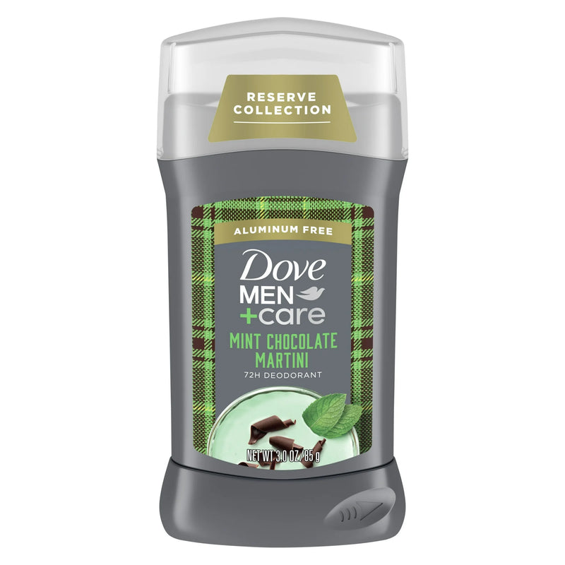 Dove Men+Care Deodorant Stick, Reserve Collection, Mint Chocolate Martini, 3 oz