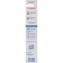 Colgate Extra Clean Toothbrush, Medium Bristles, 6-Pack, Colors May Vary