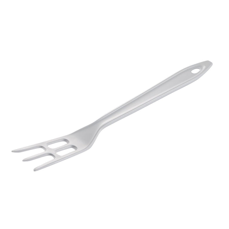 Hutzler Reinforced Nylon Waffle Cooking Fork, White - 2 Pack