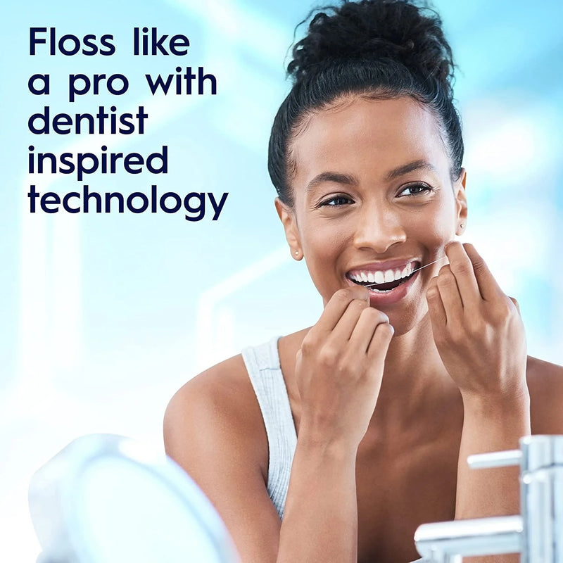 Oral-B Glide PRO Refillable Dental Floss, 120m + Floss Refill Starter Kit, 120m