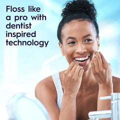 Oral-B Glide PRO Refillable Dental Floss, 120m + Floss Refill Starter Kit, 120m