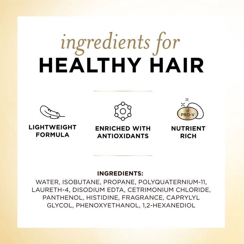 Pantene Curl Defining Mousse, Pro-Vitamin B5 & Antioxidants, 6.6oz