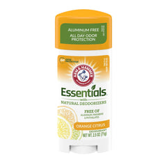 Arm & Hammer Essentials Deodorant, Orange Citrus, 2.5oz