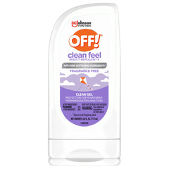 OFF! Clean Feel Insect Repellent Gel, Fragrance Free, 3.8oz