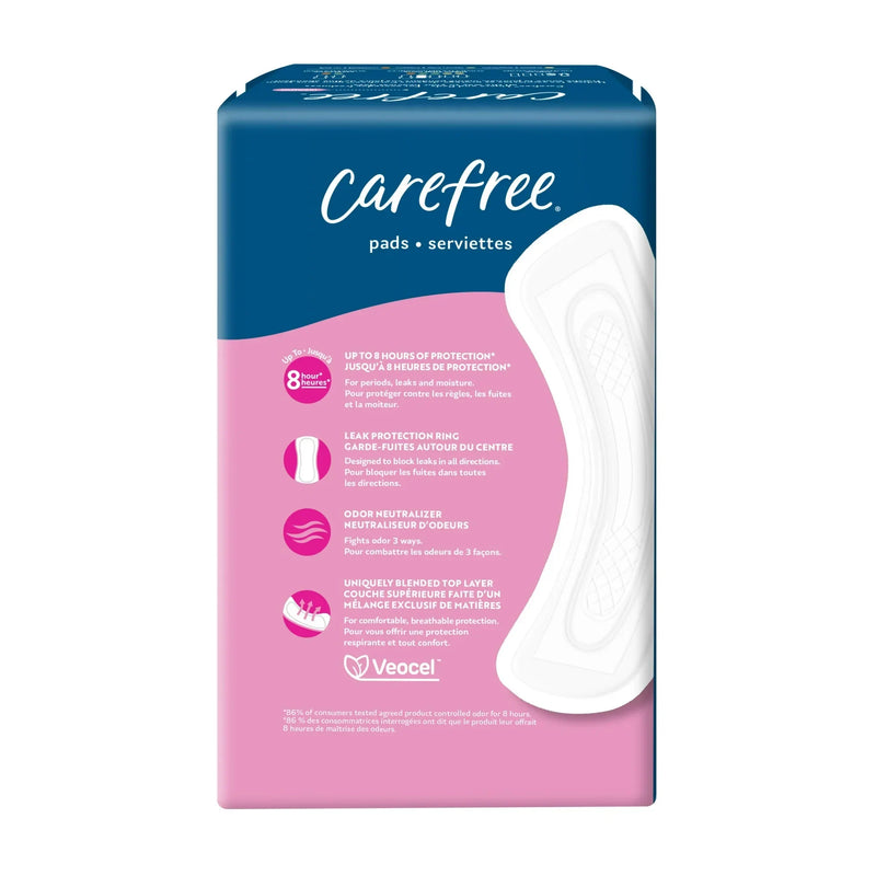 Carefree Ultra Thin Super Long Pads, 28 Count