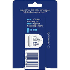 Oral-B Glide PRO Refillable Dental Floss, 120m + Floss Refill Starter Kit, 120m