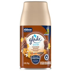 Glade Automatic Spray Refills, Cashmere Woods, 6.2oz