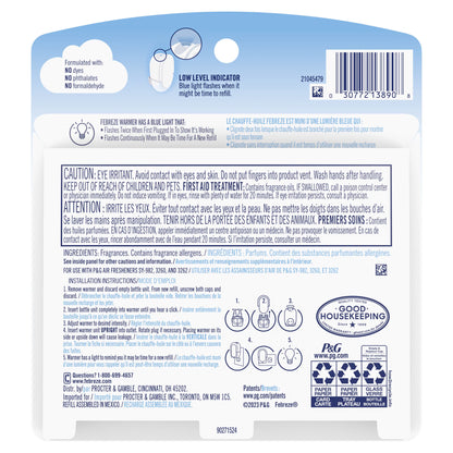 Febreze Plug Scented Oil Refills, Sea Salt Caramel & Maple, 0.87oz, 2 Count -