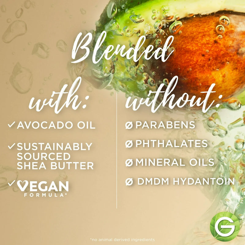Garnier Whole Blends Avocado Oil & Shea Butter Nourishing Shampoo & Conditioner, 12.5 Oz