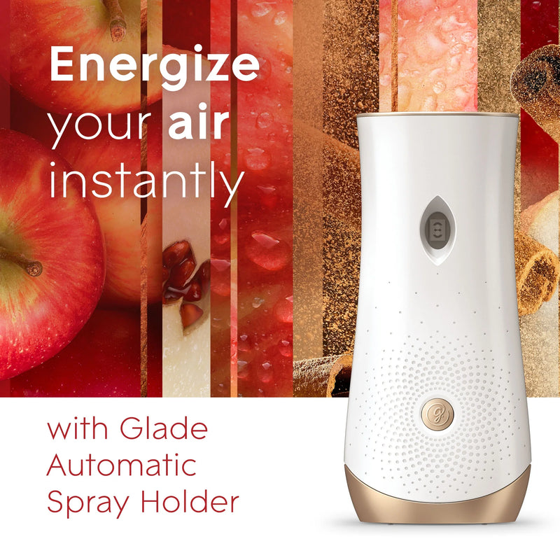 Glade Automatic Spray Refills, Apple Cinnamon, 6.2oz
